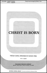 Christ Is Born SAB choral sheet music cover